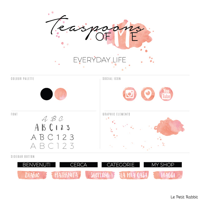 Logo e blog design: Teaspoons of me
